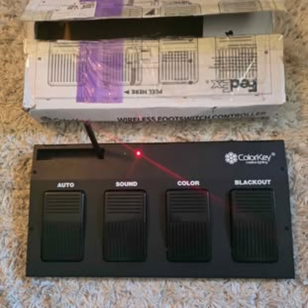 ColorKey Wireless Footswitch Controller